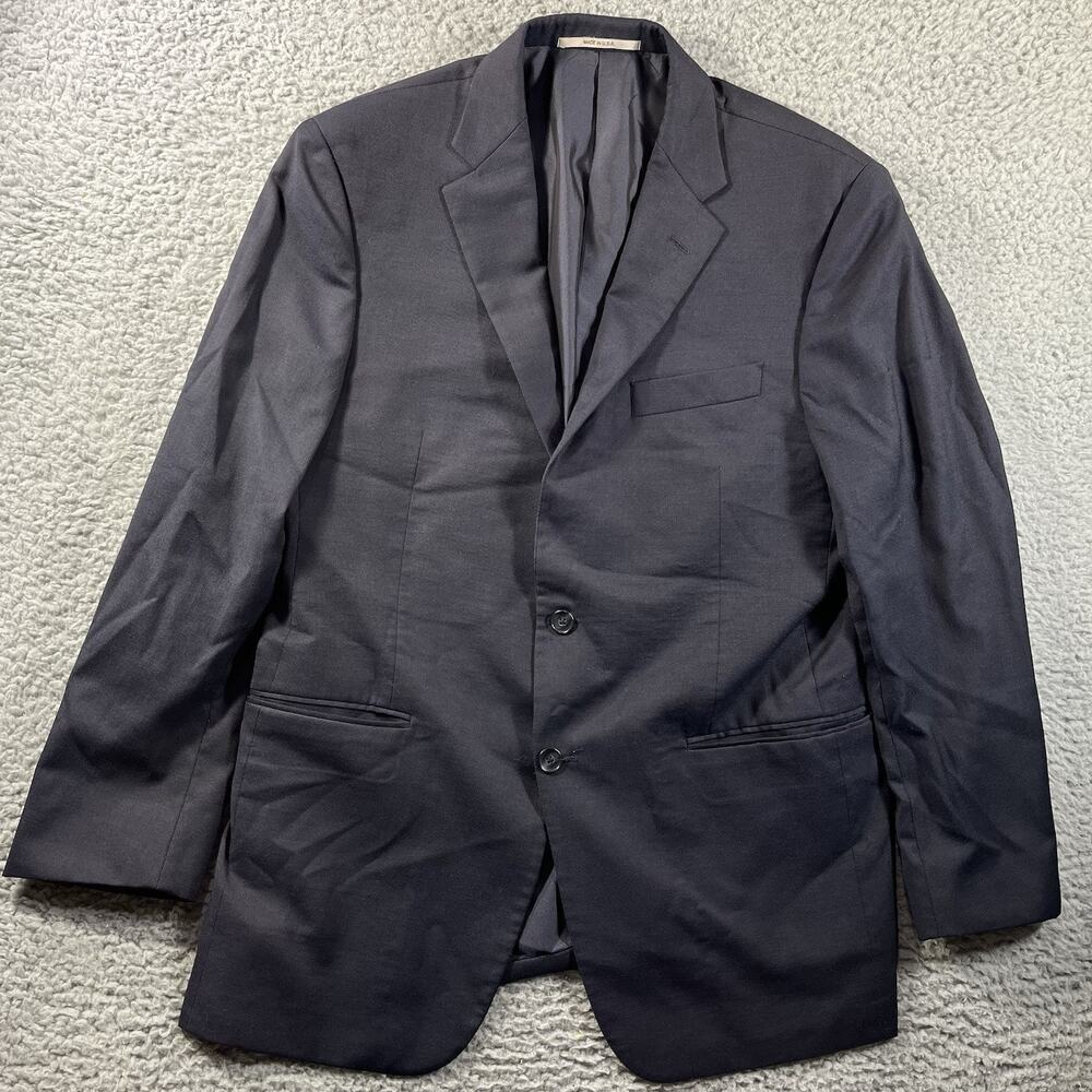 Hickey Freeman Milburn Sport Coat Mens 42R Jacket Worsted Wool Blazer USA